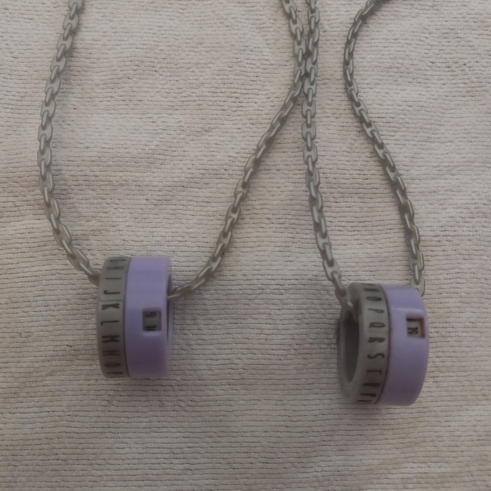 EUC Project MC2 Secret Message Decoder Rings and Necklace - Picture 3 of 6